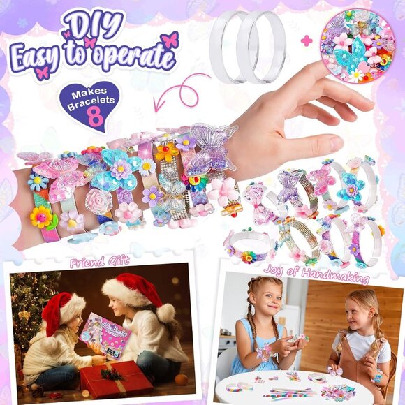 Educational Friendship Bracelet Craft Kit for Girls 5-12 - Spark Creativity! - Picture 4 of 7